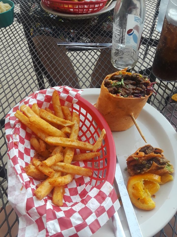 review photo of Green Vegetarian Cuisine Vegan Korean Beef burrito shared by @justine210veganqueen on 12 Jun 2019 - review