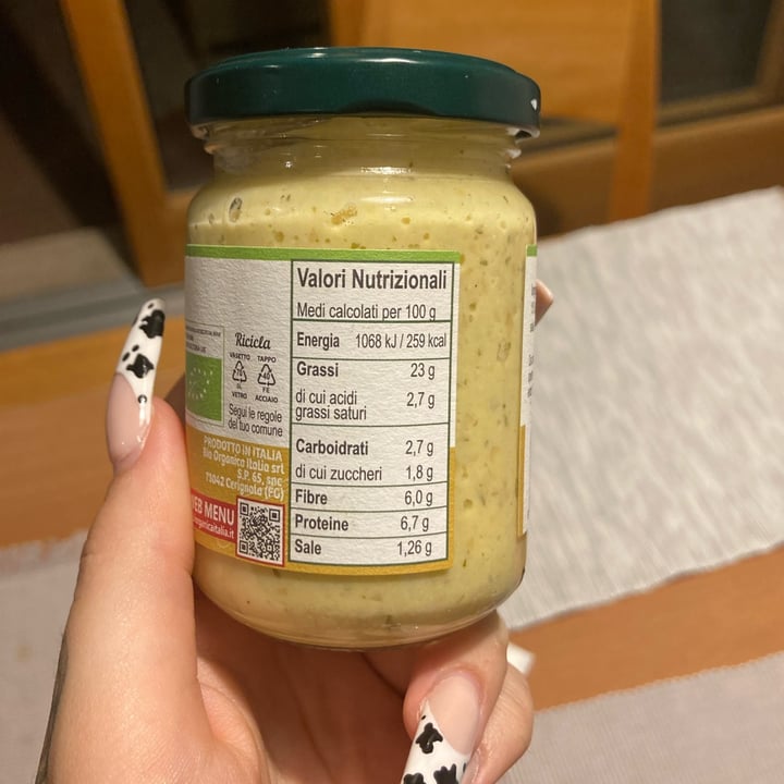 photo of Bio Organica Italia Pesto Di Lupini shared by @giuliaparashi on  01 Oct 2021 - review