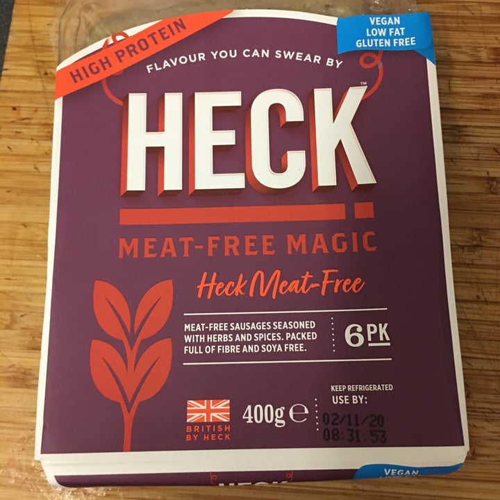 photo of Heck Meat-Free Sausage shared by @dandan4 on  31 Oct 2020 - review