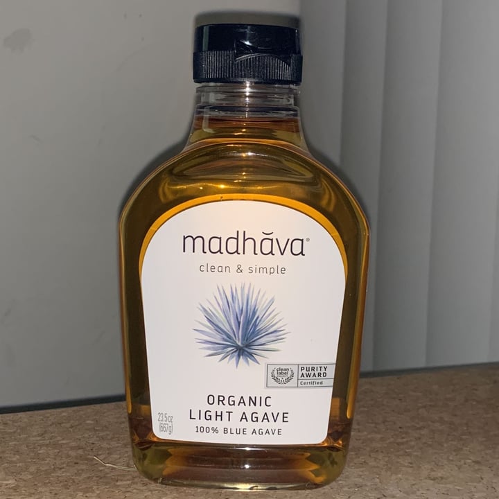 photo of Madhava Organic light agave shared by @emekecho on  10 Apr 2022 - review