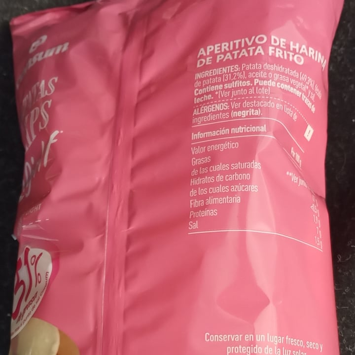 photo of Consum Patatas chips light shared by @titoherbito on  30 May 2022 - review