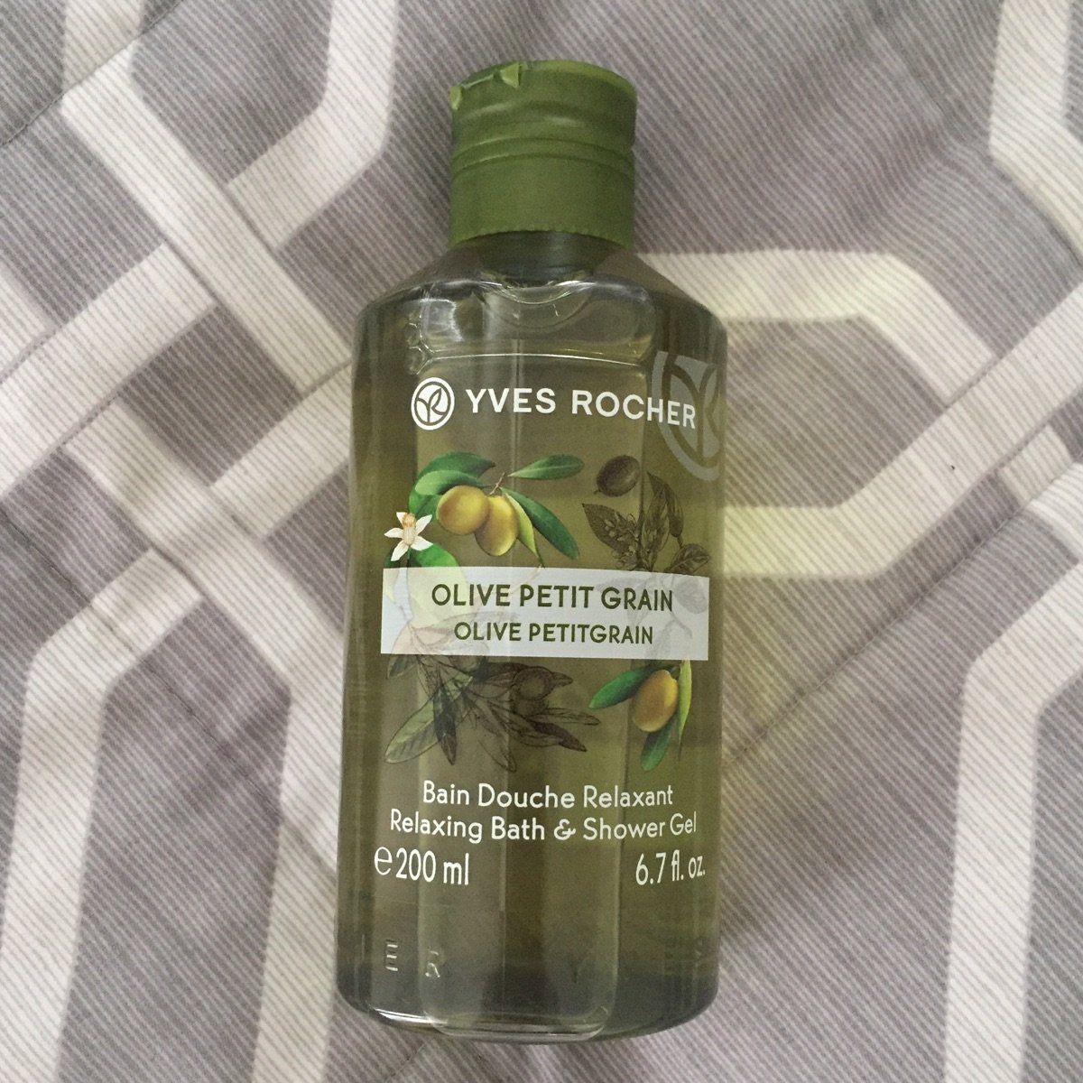 sữa tắm yves rocher olive petit grain