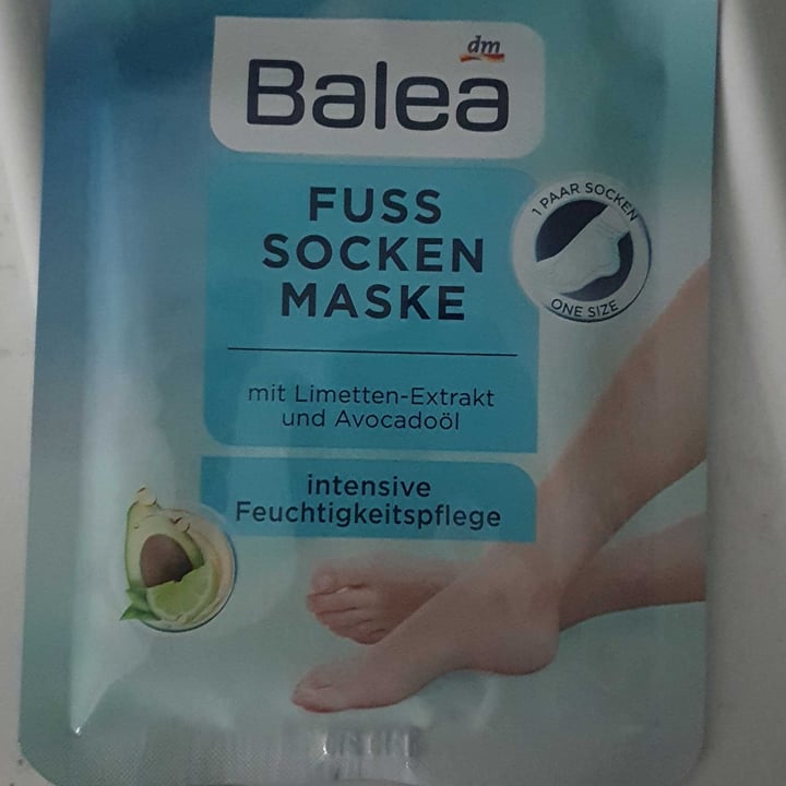 photo of Dm balea fuss Socken Maske shared by @dutchie on  31 May 2022 - review