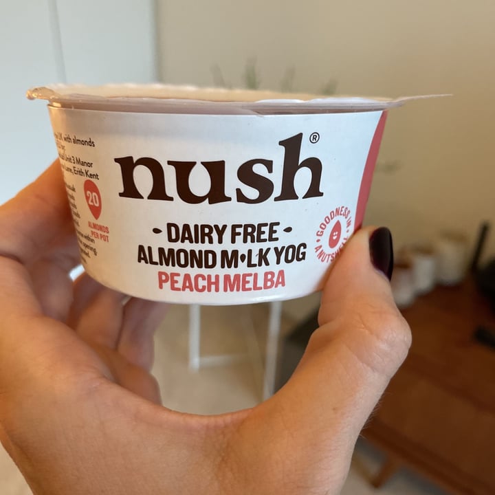 photo of Nush Almond Milk Yog Peach Melba shared by @lyndiejw on  24 Apr 2021 - review