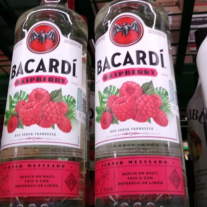 photo of Bacardi Bacardi Raspberry shared by @fergievegan on  26 Feb 2022 - review