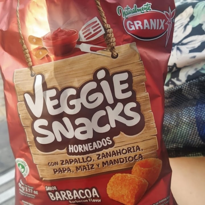 photo of Granix Veggie Snacks Sabor Barbacoa shared by @carinci on  06 Feb 2022 - review
