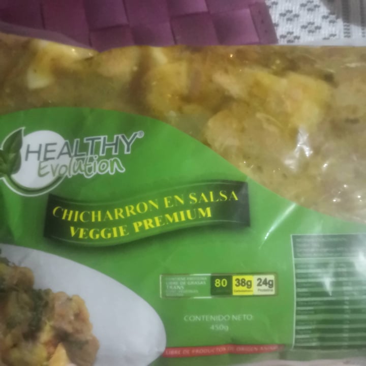 photo of Healthy Evolution Chicharron en Salsa Veggie Premium shared by @stephani1 on  14 Mar 2021 - review