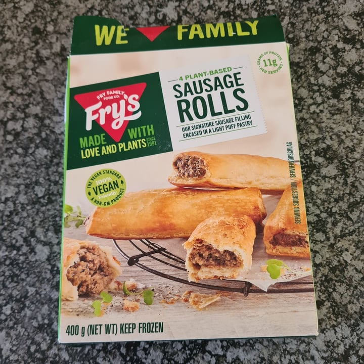 review photo of Fry's Family Food Sausage Rolls shared by @kera on 17 Oct 2021 - review