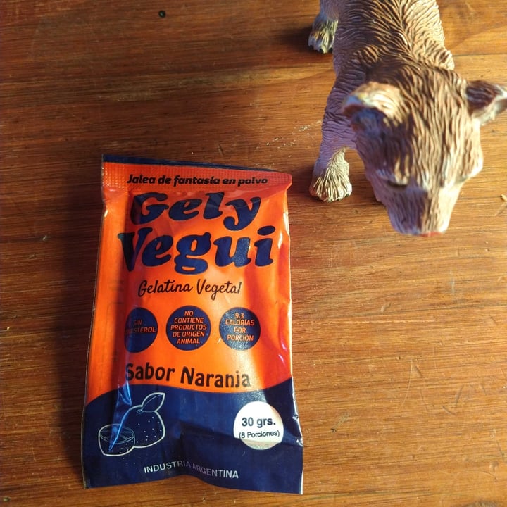 review photo of Gely Vegui Gelatina sabor naranja shared by @almavegana1 on 29 Mar 2021 - review