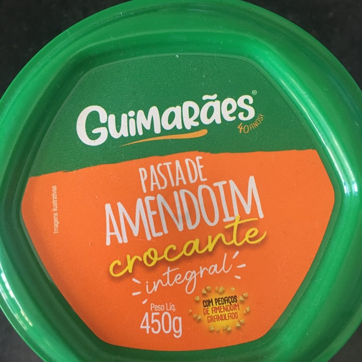 photo of Guimarães Pasta de Amendoim Crocante Integral shared by @marianasds on  18 Nov 2022 - review