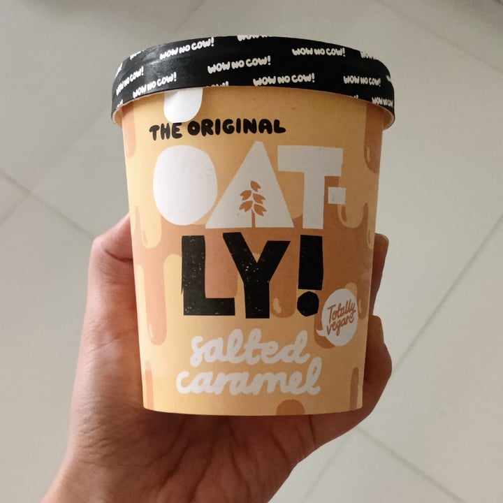 photo of Oatly Salted Caramel Ice Cream shared by @mansiv on  12 Dec 2020 - review