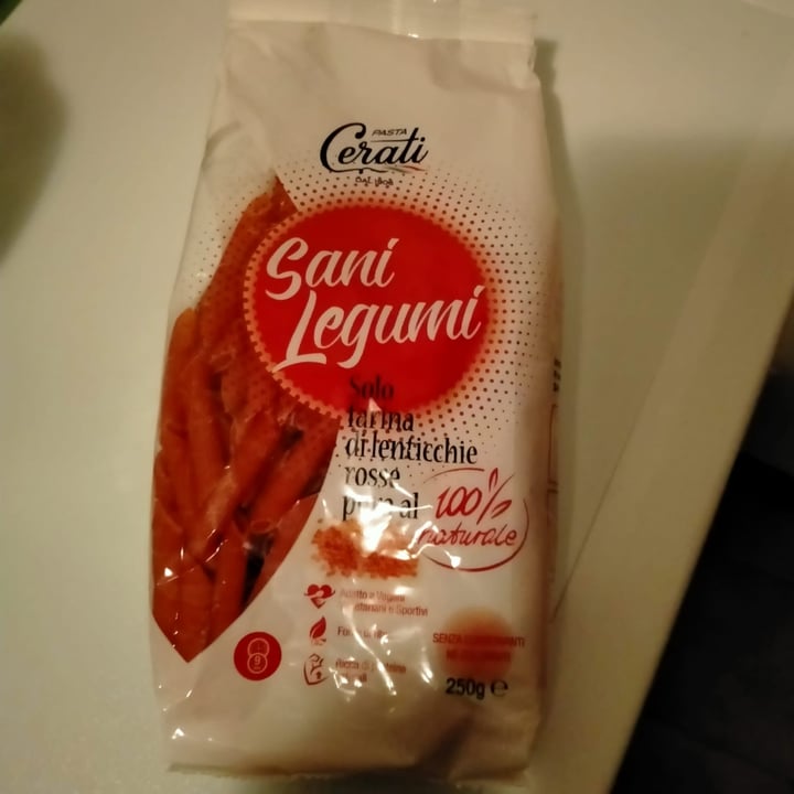 review photo of Cerati Pennette Rigate Di Farina Di Lenticchie Rosse shared by @adryvegan on 30 Dec 2021 - review