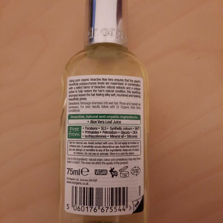 photo of dr.organic Aloe vera shampoo shared by @beax on  12 Apr 2022 - review