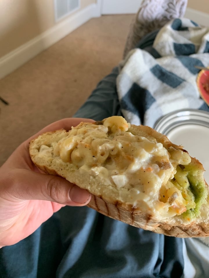 photo of The Vegetable Hunter- Vegan/ Vegetarian Cafe & Boutique Brewery Mac and Cheese Pesto Pita shared by @brii on  11 Apr 2020 - review