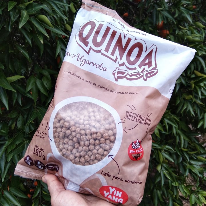 photo of Yin Yang Quinoa Pop con Algarroba shared by @petitsaltamontes on  27 Jun 2021 - review