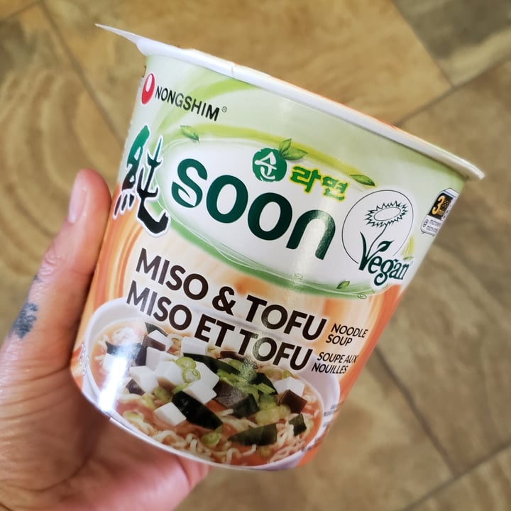 photo of NONGSHIM (농심) Miso and Tofu Noodle Soup shared by @metalmel666 on  20 Sep 2022 - review