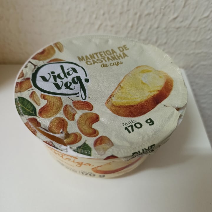 photo of Vida Veg Manteiga de castanha de caju shared by @marianagiratafrancis on  24 Aug 2022 - review