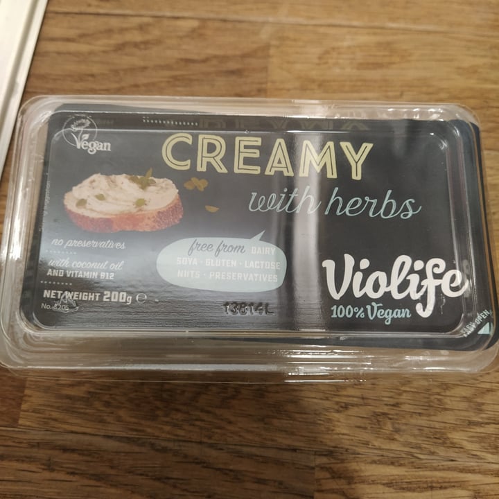 photo of Violife Creamy with Herbs shared by @marinasnchez on  19 Jul 2021 - review