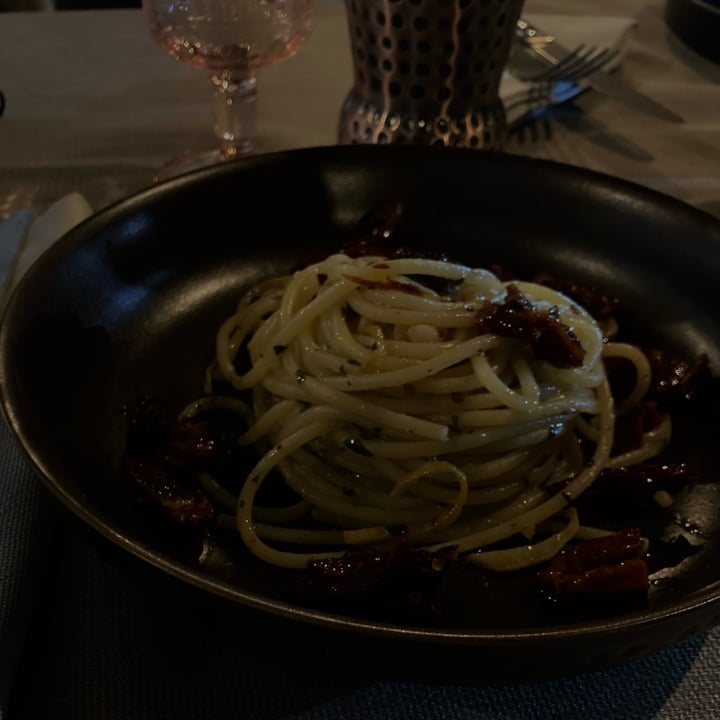 review photo of Bistrot Il Covo dei Briganti Spaghetti Aglio E Olio shared by @giusferrara on 03 Jul 2022 - review
