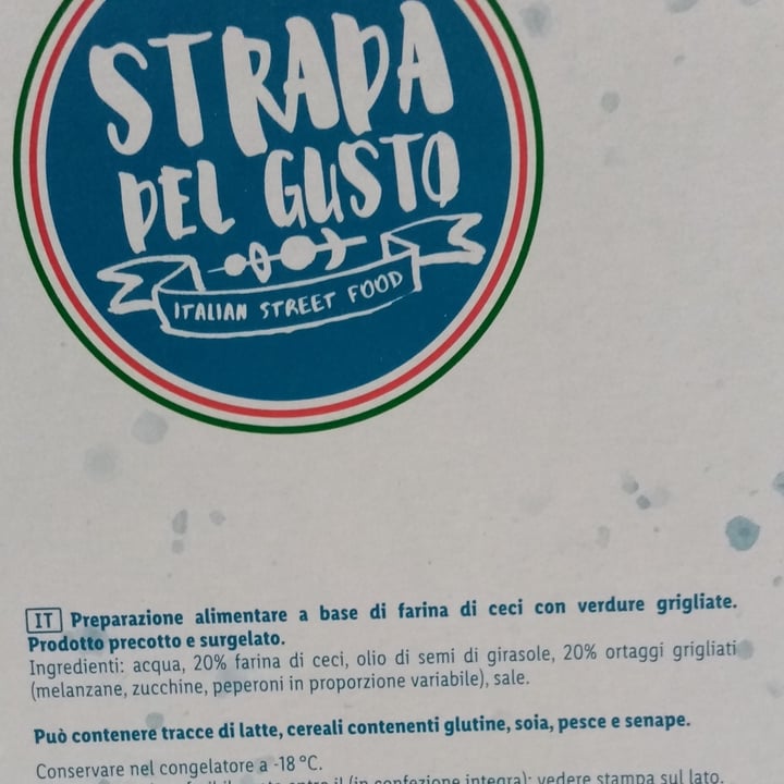 photo of Strada del gusto Farinata Alle Verdure Grigliate shared by @valeveg75 on  13 Aug 2022 - review