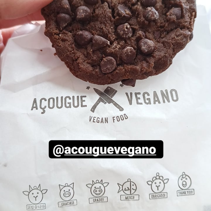 photo of Açougue Vegano Cookie De Chocolate shared by @lucasprimon on  04 Jul 2022 - review
