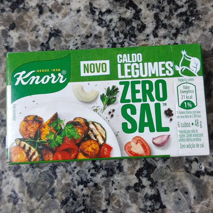 photo of Knorr Caldo De Legumes Sem Sal shared by @trapeze on  23 May 2022 - review