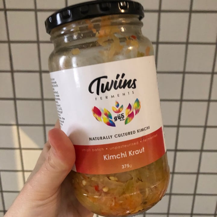 photo of Twiins ferments Kimchi Kraut shared by @honeeandfig on  20 Oct 2020 - review