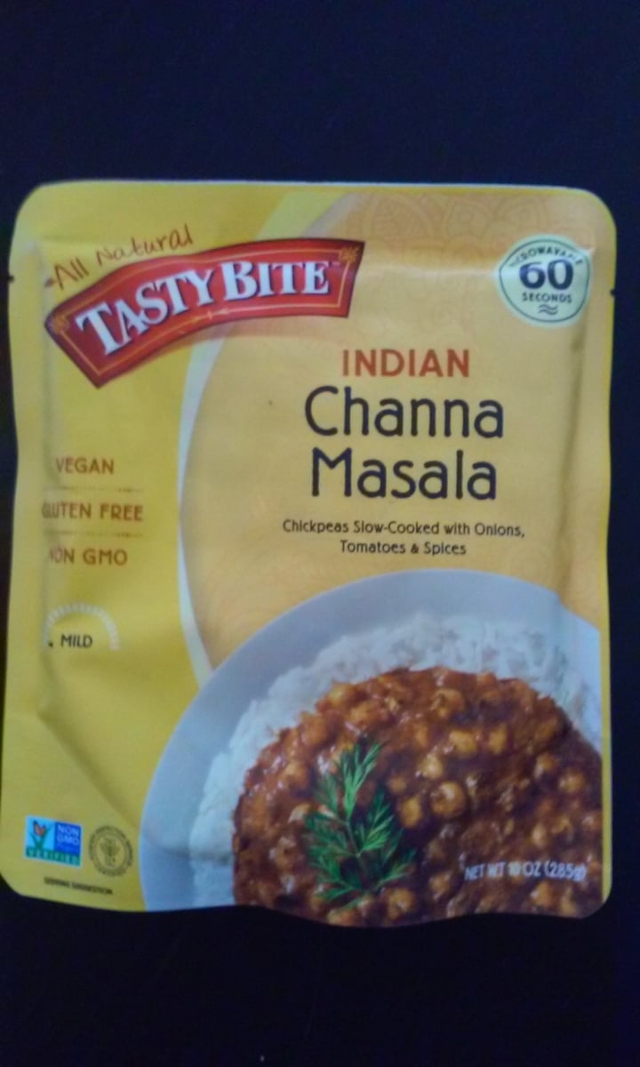 photo of Tasty Bite Channa Masala shared by @steveerlsten on  27 Dec 2019 - review