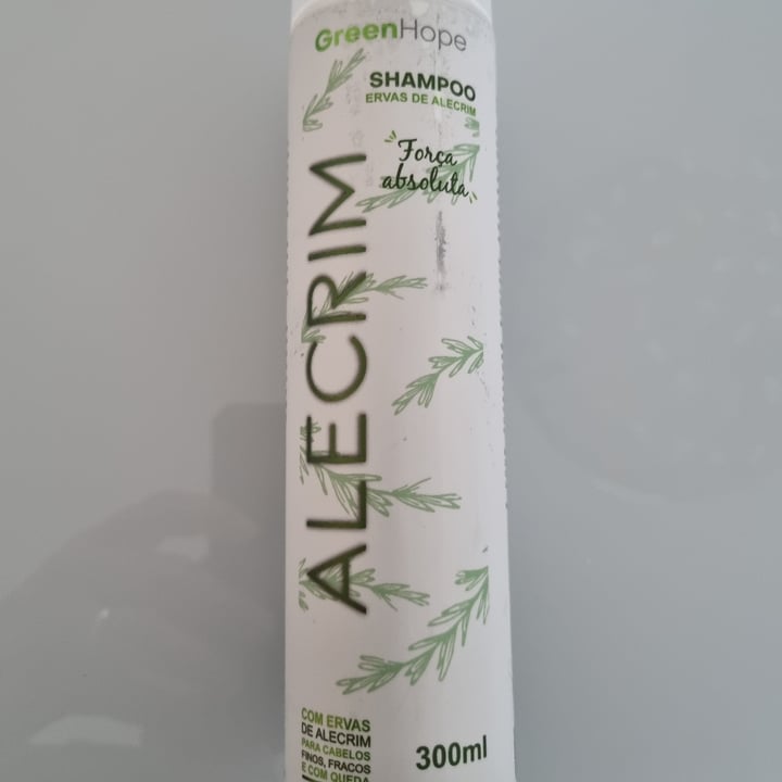 photo of Green Hope shampoo Alecrim shared by @marcelovasc on  09 May 2022 - review