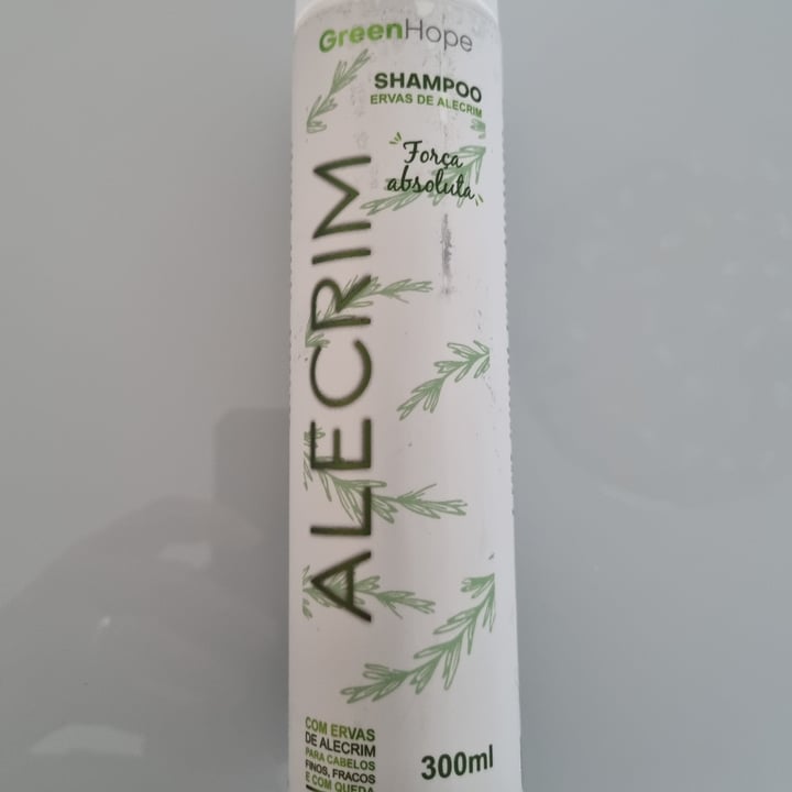 review photo of Green Hope shampoo Alecrim shared by @marcelovasc on 09 May 2022 - review