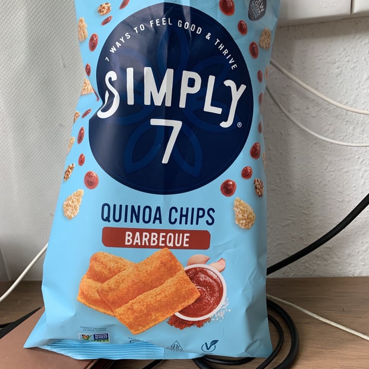 Simply 7 Snacks Quinoa chips Barbeque Review abillion
