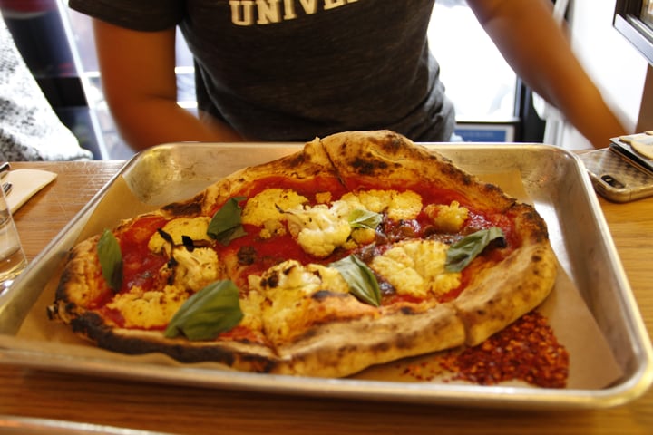 photo of Double Zero Spicy Marinara Arrabbiata Pizza shared by @lianaperez on  01 Aug 2018 - review