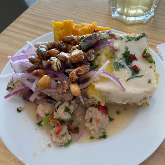 Photo of the dish “Ceviche Y Causa”