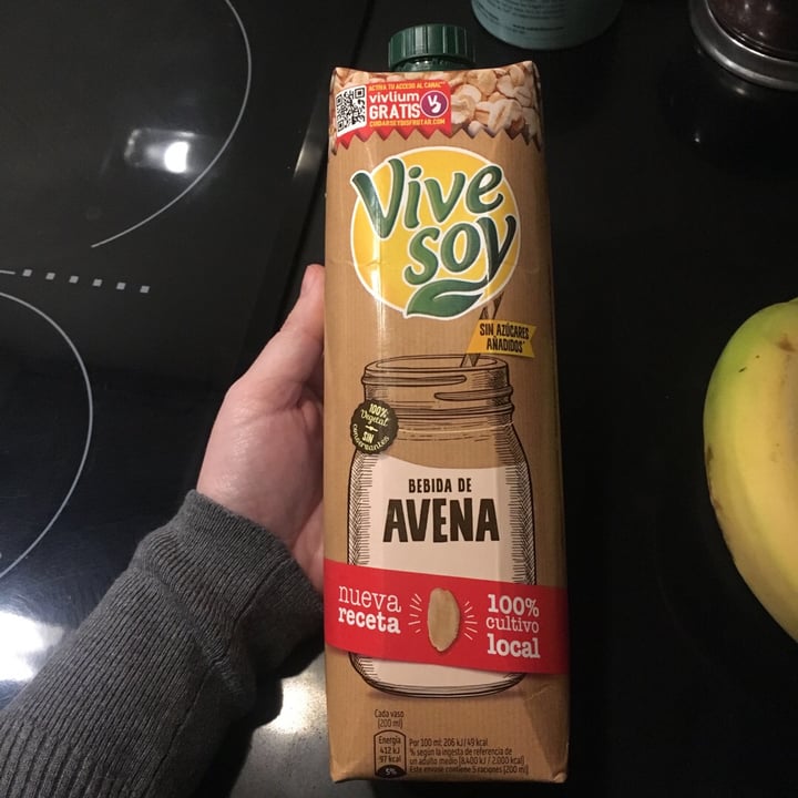 photo of Vive Soy Vive Soy Avena shared by @ariadnacanovas on  18 Feb 2020 - review