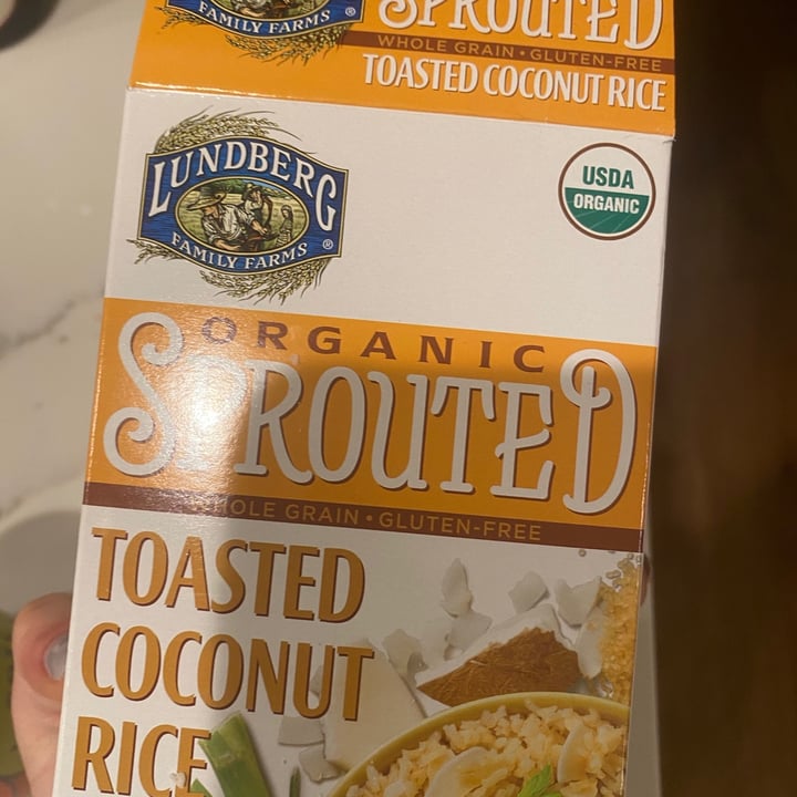 photo of Lundberg Family Farms Organic Sprouted Toasted Coconut Rice shared by @elizabethva on  13 Jan 2021 - review