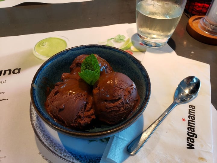 photo of Wagamama Kingston upon Thames Chocolate & orange blossom ice cream shared by @zagadigala on  20 Jul 2019 - review