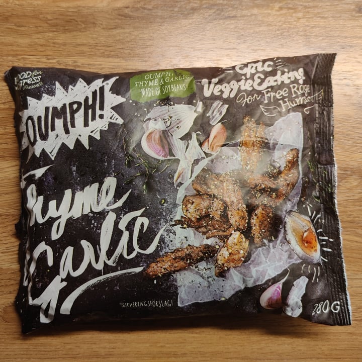 photo of Oumph! Oumph! Thyme & Garlic shared by @enkelvegan on  20 May 2021 - review