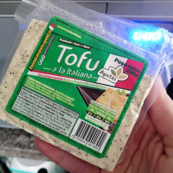 photo of Apetei Tofu a la Italiana shared by @bekindco on  06 Aug 2020 - review