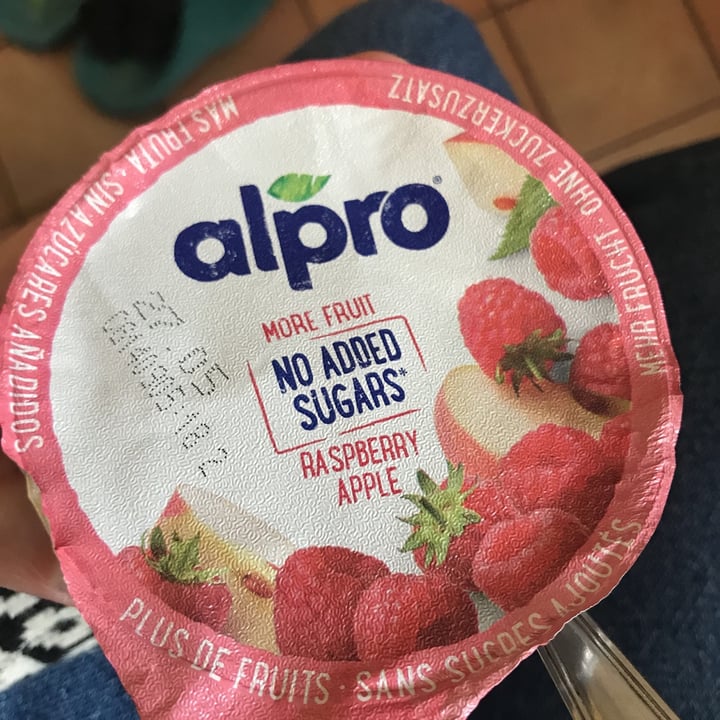 photo of Alpro No Added Sugar Raspberry Apple shared by @laurastr on  15 Apr 2021 - review