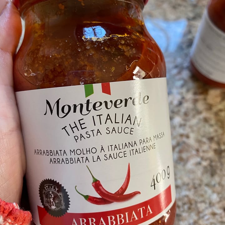 photo of Monteverde Arrabiata Pasta Sauce shared by @sarbearcor on  31 May 2021 - review