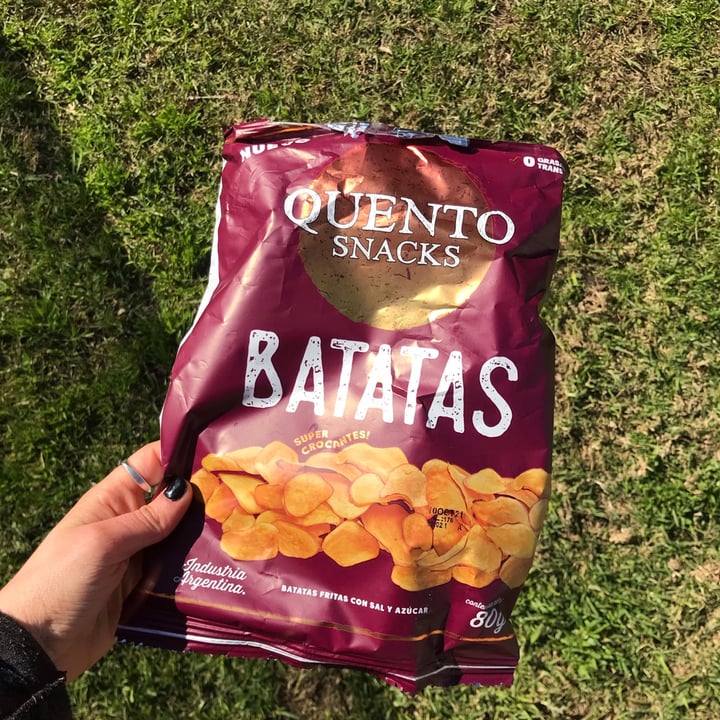 photo of Quento Snacks Batatas shared by @guipreismann on  09 Sep 2021 - review