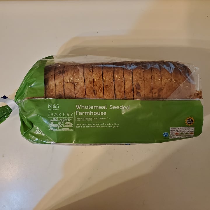 photo of Marks & Spencer Food (M&S) Wholemeal Seeded Farmhouse shared by @moosewong on  04 Jun 2021 - review