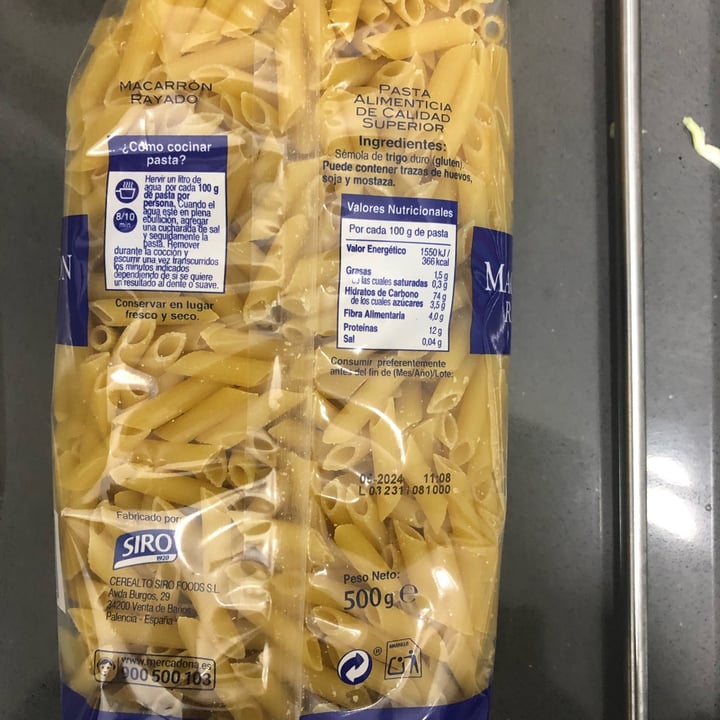 review photo of Hacendado Macarrones shared by @camillazita on 19 Dec 2022 - review