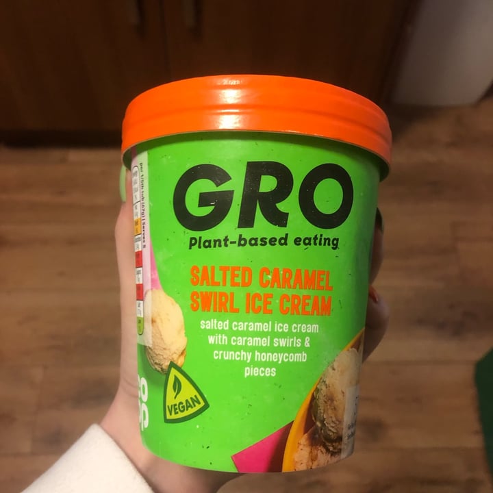 Coop Gro Salted Caramel Swirl Ice Cream Review abillion