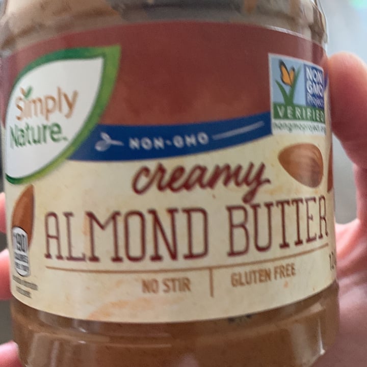 photo of Simply Nature Creamy Almond Butter shared by @azmaj on  29 Apr 2020 - review