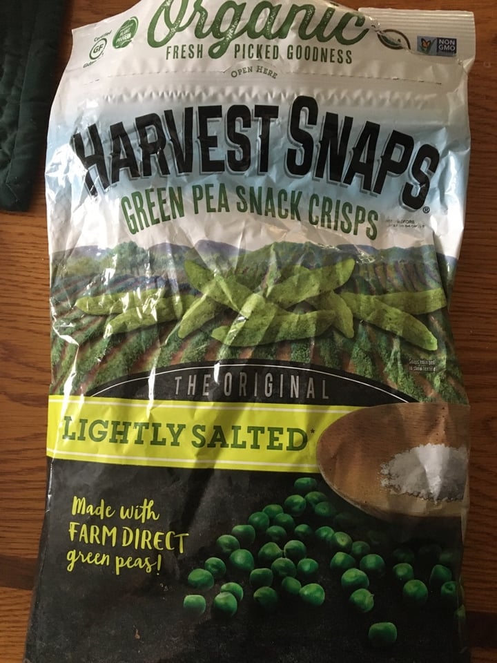 photo of Harvest Snaps Original Green Pea Snack Crisps shared by @hawaiicyn on  13 Jan 2020 - review