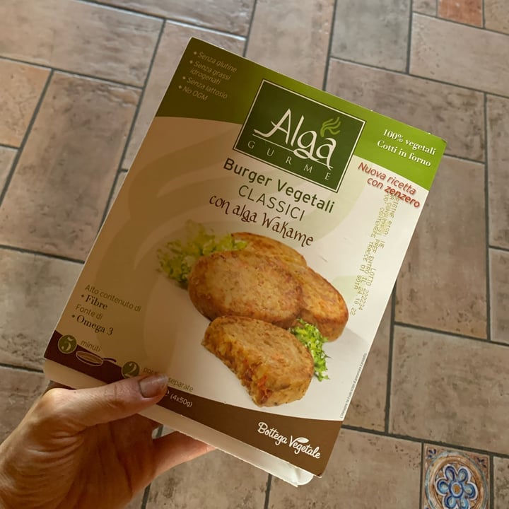 photo of Alga gurme Burger vegetali alle olive shared by @deme on  09 Sep 2022 - review