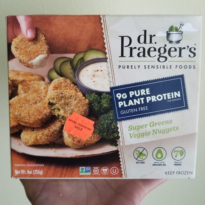 photo of Dr. Praeger's Super Greens Veggie Nuggets shared by @tracyrocks on  29 Jan 2022 - review