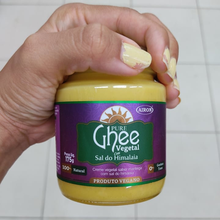 photo of Airon Ghee Vegetal sabor Sabor do Himalaia shared by @petalafelix on  01 May 2022 - review