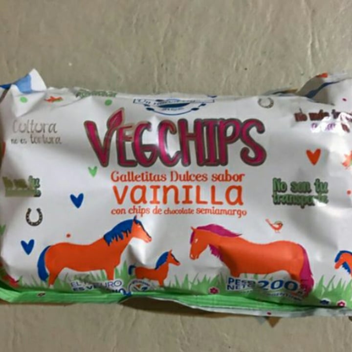 photo of Un Rincón Vegano Vegchips Galletitas Dulce sabor Vainilla shared by @juliocruz09 on  01 Sep 2020 - review